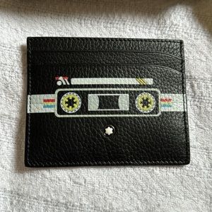 MontBlanc mix tape card holder.